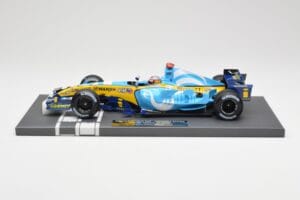 Renault F1 Team R25 #5 F. Alonso Winner French GP 2005 Minichamps 1:18 117051005 Pressofusione
