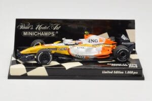 Renault R28 #6 Showcar 2008 Minichamps 1:43 400080076 Pressofusione