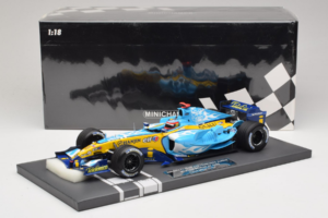 Renault R25 #5 F. Alonso 2° Posto GP del Belgio 2005 Minichamps 1:18 117051605 Pressofusione — immagine 7 di 7