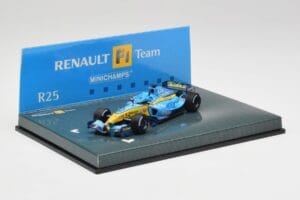 Renault R25 #1 F. Alonso F1 World Champion 2005 Minichamps 1:43 403050105 Pressofusione — immagine 2 di 4