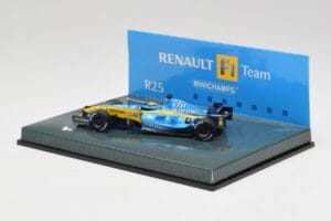 Renault R25 #1 F. Alonso F1 World Champion 2005 Minichamps 1:43 403050105 Pressofusione — immagine 3 di 4