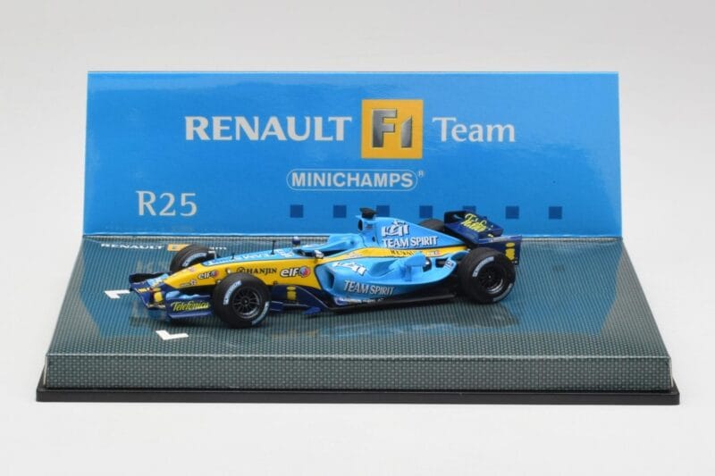 Renault R25 #1 F. Alonso F1 World Champion 2005 Minichamps 1:43 403050105 Pressofusione