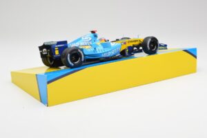 Renault R25 #5 F. Alonso Brazil GP F1 World Champion 2005 Minichamps 1:18 147051705 Pressofusione — immagine 3 di 6