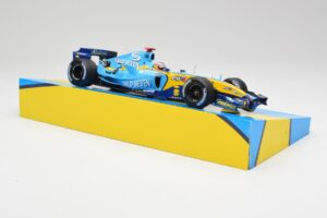 Renault R25 #5 F. Alonso Brazil GP F1 World Champion 2005 Minichamps 1:18 147051705 Pressofusione — immagine 4 di 6