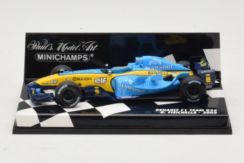 Renault R25 #6 G. Fisichella F1 2005 Minichamps 1:43 400050006 Pressofusione