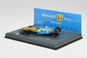 Renault R25 #2 G. Fisichella F1 2005 Minichamps 1:43 403050006 Pressofusione — immagine 3 di 4