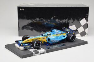 Renault R25 Mild Seven #6 G. Fisichella Australian GP 2005 Winner Minichamps 1:18 117050106 Resina — immagine 7 di 7