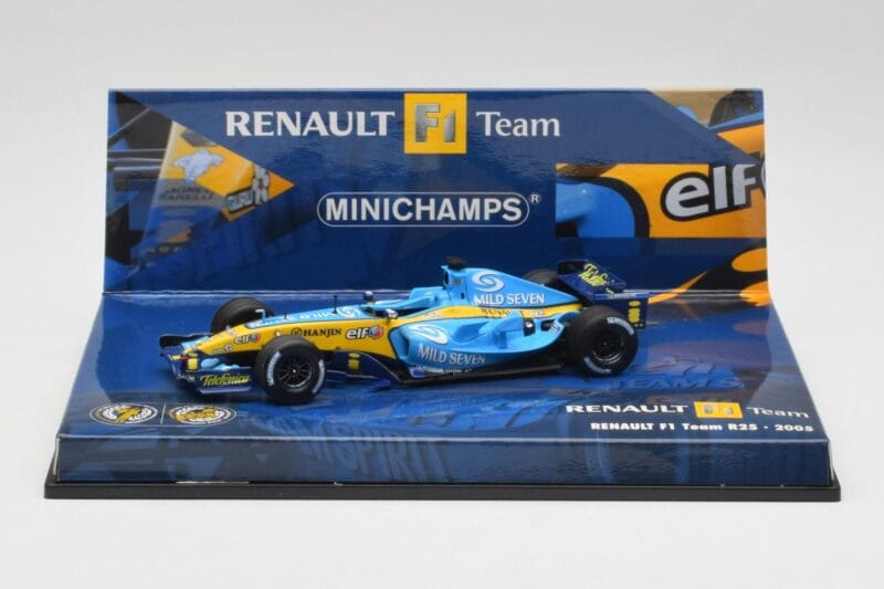 Renault R25 F1 Showcar 2005 Minichamps 1:43 433050099 Pressofusione