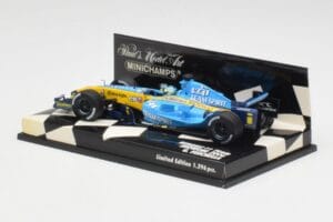 Renault R26 G. Fisichella Showcar F1 2006 Minichamps 1:43 400060072 Pressofusione — immagine 2 di 5