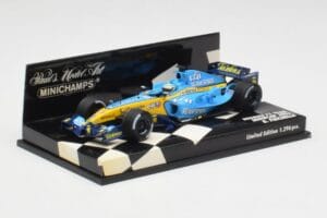 Renault R26 G. Fisichella Showcar F1 2006 Minichamps 1:43 400060072 Pressofusione — immagine 3 di 5
