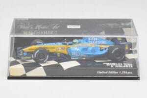 Renault R26 G. Fisichella Showcar F1 2006 Minichamps 1:43 400060072 Pressofusione — immagine 4 di 5