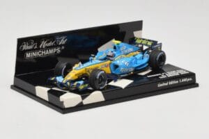 Renault R26 H. Kovalainen F1 Test Car 2006 Minichamps 1:43 400060041 Pressofusione — immagine 2 di 5