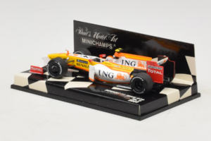 Renault R29 #8 N. Piquet Jr. F1 2009 Minichamps 1:43 400090008 Pressofusione — immagine 3 di 5