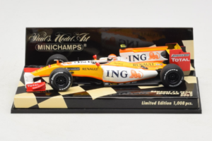 Renault R29 #8 N. Piquet Jr. Showcar F1 2009 Minichamps 1:43 400090078 Pressofusione