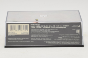 Renault R27 #4 H. Kovalainen Renault F1 Team Showcar 2007 Minichamps 1:43 400070074 Pressofusione — immagine 5 di 5