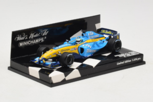 Renault R25 #6 G. Fisichella Renault F1 Team Showcar 2005 Minichamps 1:43 400050076 Pressofusione — immagine 2 di 5