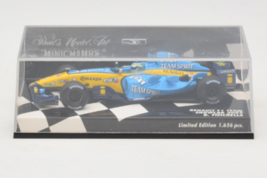 Renault R25 #6 G. Fisichella Renault F1 Team Showcar 2005 Minichamps 1:43 400050076 Pressofusione — immagine 4 di 5
