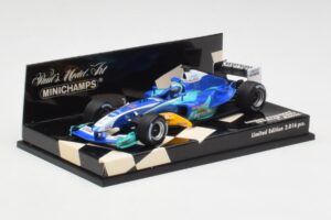 Sauber C24 F. Massa Showcar F1 2005 Minichamps 1:43 400050082 Pressofusione — immagine 3 di 5