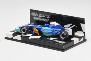Sauber C24 J. Villeneuve F1 2005 Minichamps 1:43 400050011 Pressofusione — immagine 2 di 5
