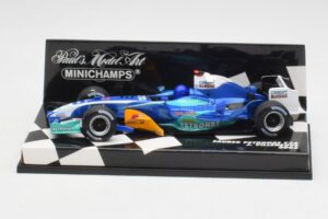 Sauber C24 J. Villeneuve F1 2005 Minichamps 1:43 400050011 Pressofusione