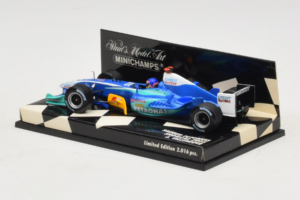 Sauber C24 Petronas #11 J. Villeneuve Sauber Petronas F1 Team Showcar 2005 Minichamps 1:43 400050081 Pressofusione — immagine 3 di 5