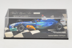 Sauber C24 Petronas #11 J. Villeneuve Sauber Petronas F1 Team Showcar 2005 Minichamps 1:43 400050081 Pressofusione — immagine 4 di 5