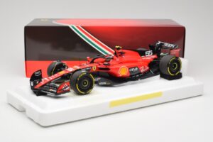 Scuderia Ferrari SF-23 #55 C. Sainz Belgian GP 2023 BBR 1:18 BBR231855C Pressofusione — immagine 7 di 7