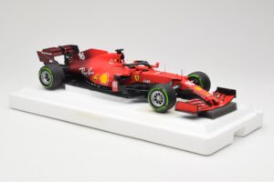 Scuderia Ferrari SF21 #16 C. Leclerc Emilia Romagna GP 2021 BBR 1:18 BBR211816 Pressofusione — immagine 4 di 7