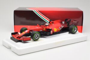 Scuderia Ferrari SF21 #16 C. Leclerc Emilia Romagna GP 2021 BBR 1:18 BBR211816 Pressofusione — immagine 7 di 7