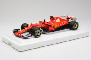 Scuderia Ferrari SF70H #5 S. Vettel Winner Australian GP 2017 End of Race BBR 1:18 BBR181705-E Pressofusione