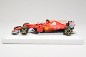Scuderia Ferrari SF70H #7 K. Raikkonen Australian GP 2017 End of Race BBR 1:18 BBR181707-E Pressofusione — immagine 3 di 7