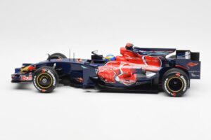Scuderia Toro Rosso STR3 #11 S. Bourdais F1 2008 Minichamps 1:18 150080014 Pressofusione — immagine 3 di 6