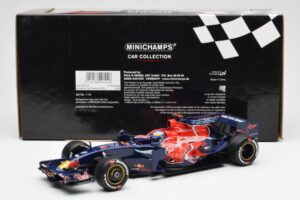 Scuderia Toro Rosso STR3 #11 S. Bourdais F1 2008 Minichamps 1:18 150080014 Pressofusione — immagine 6 di 6