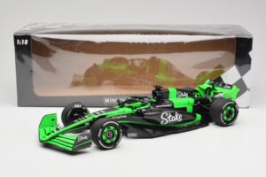 Stake F1 Team Kick Sauber C44 #77 V. Bottas Emilia Romagna GP 2024 Minichamps 1:18 147240177 Pressofusione — immagine 7 di 7