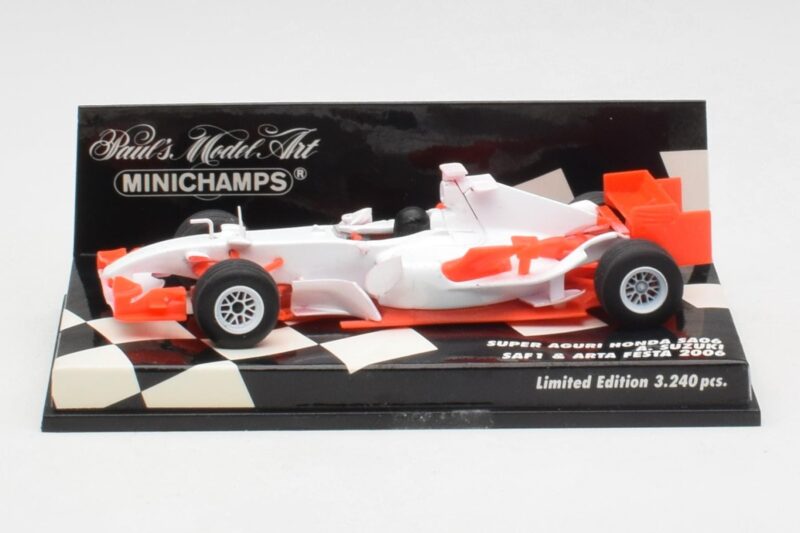 Super Aguri SA06 A. Suzuki F1 2006 Minichamps 1:43 400060224 Pressofusione