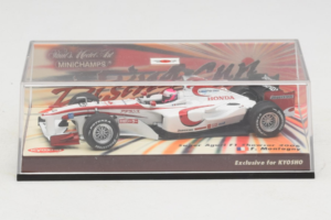 Super Aguri SA06 Honda F. Montagny Showcar F1 2006 Minichamps 1:43 403060293 Pressofusione — immagine 4 di 5