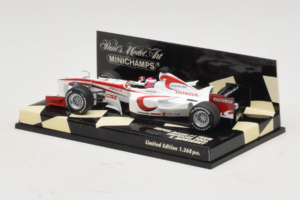 Super Aguri F. Montagny Showcar F1 2006 Minichamps 1:43 400060193 Pressofusione — immagine 3 di 5