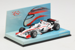 Super Aguri SA05 Honda #22 T. Sato 1st GP Bahrain 2006 Minichamps 1:43 518064322 Pressofusione — immagine 2 di 5