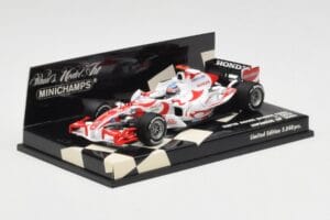 Super Aguri Honda SA06 #22 T. Sato Japanese GP 2006 Minichamps 1:43 400060122 Pressofusione — immagine 2 di 5