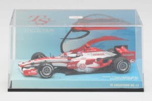 Super Aguri Honda SA07 #22 T. Sato Race Car 2007 Minichamps 1:43 518074322 Pressofusione — immagine 5 di 5