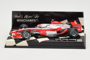 Super Aguri SA08 Honda #18 T. Sato F1 2008 Minichamps 1:43 400080018 Pressofusione