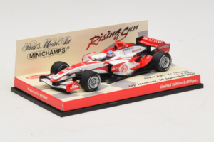 Super Aguri SA07 T. Sato F1 Showcar 2007 Minichamps 1:43 403080092 Pressofusione — immagine 2 di 5