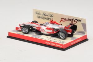 Super Aguri SA07 T. Sato F1 Showcar 2007 Minichamps 1:43 403080092 Pressofusione — immagine 3 di 5