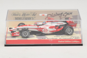 Super Aguri SA07 T. Sato F1 Showcar 2007 Minichamps 1:43 403080092 Pressofusione — immagine 5 di 5