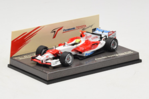 Toyota TF105 #17 R. Schumacher Panasonic Toyota Racing F1 2005 Minichamps 1:43 AM58296 Pressofusione — immagine 2 di 5
