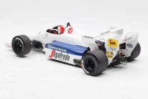Toleman Hart TH184 #20 J. Ceccotto French GP 1984 Minichamps 1:18 100840020 Pressofusione — immagine 5 di 6