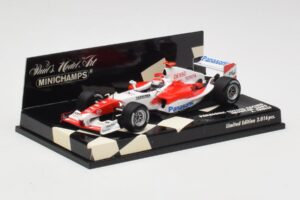 Toyota TF105 Panasonic Racing #16 J. Trulli F1 2005 Minichamps 1:43 400050086 Pressofusione — immagine 2 di 5