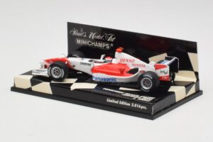 Toyota TF105 Panasonic Racing #16 J. Trulli F1 2005 Minichamps 1:43 400050086 Pressofusione — immagine 3 di 5