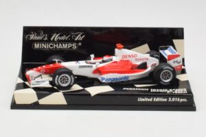 Toyota TF105 Panasonic Racing #16 J. Trulli F1 2005 Minichamps 1:43 400050086 Pressofusione