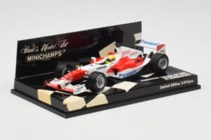 Toyota TF105 Panasonic Racing R. Schumacher Showcar 2005 Minichamps 1:43 400050087 Pressofusione — immagine 2 di 5